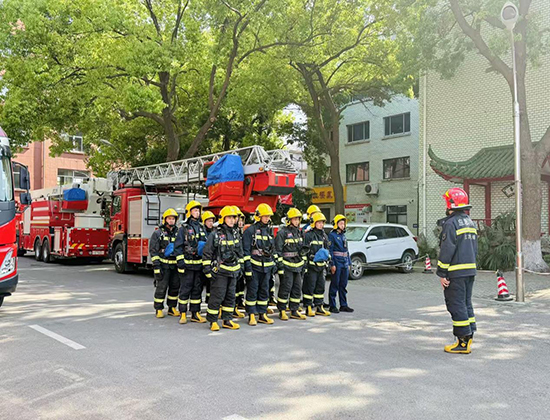 锡澄校区开展消防共建与应急演练活动