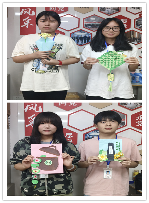 清明手作寄相思，传承文化正当时——信息管理学院开展清明节手工制作活动